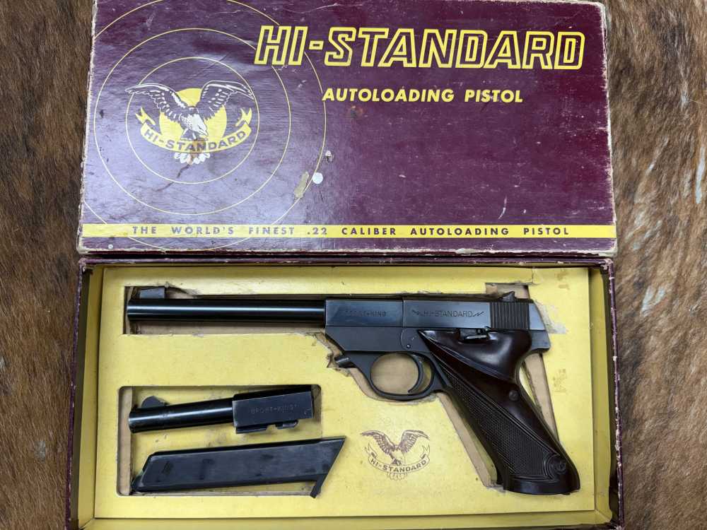 HIGH STANDARD SPORT KING 22LR W BOX! PENNY AUCTION! HI-STANDARD-img-0