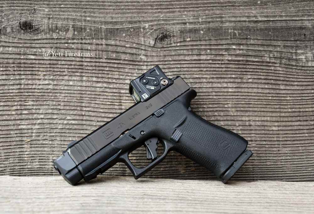 Glock 43x MOS A-CUT 9mm W/ Aimpoint COA Radian Ramjet Apex Trigger S15 Mags-img-7