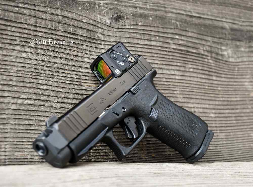 Glock 43x MOS A-CUT 9mm W/ Aimpoint COA Radian Ramjet Apex Trigger S15 Mags-img-5