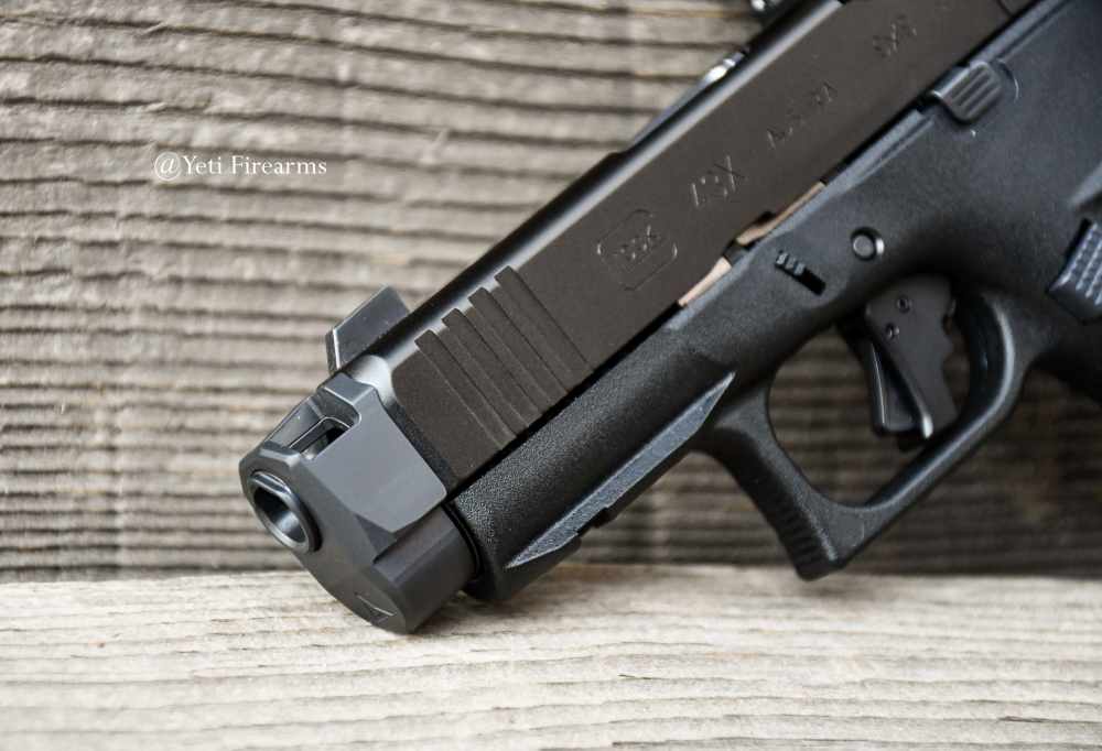 Glock 43x MOS A-CUT 9mm W/ Aimpoint COA Radian Ramjet Apex Trigger S15 Mags-img-11