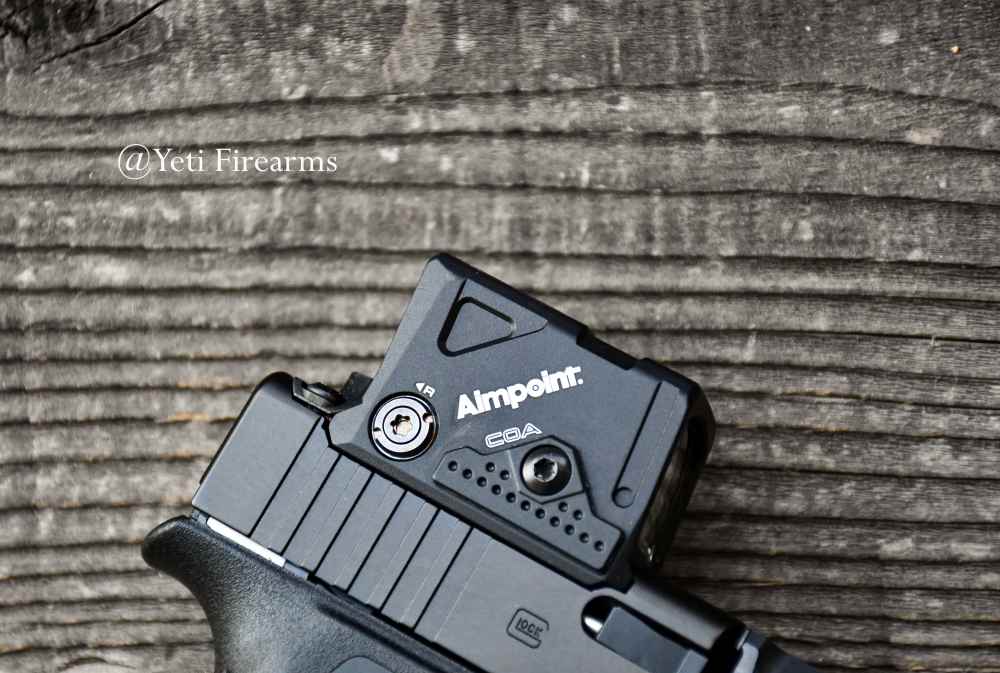 Glock 43x MOS A-CUT 9mm W/ Aimpoint COA Radian Ramjet Apex Trigger S15 Mags-img-13