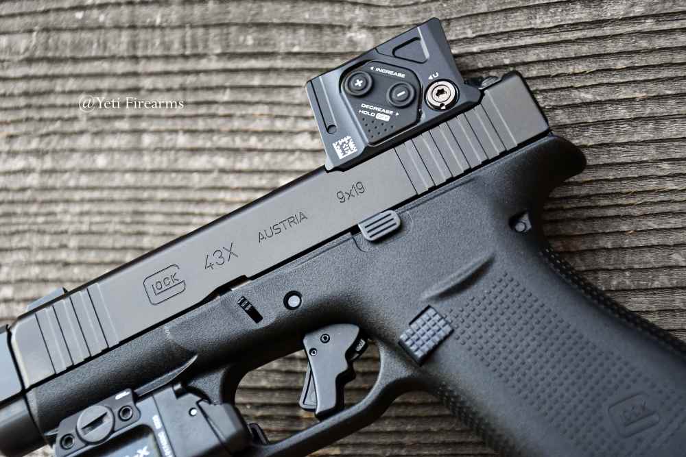 Glock 43x MOS A-CUT 9mm W/ Aimpoint COA Radian Ramjet Apex Trigger S15 Mags-img-10