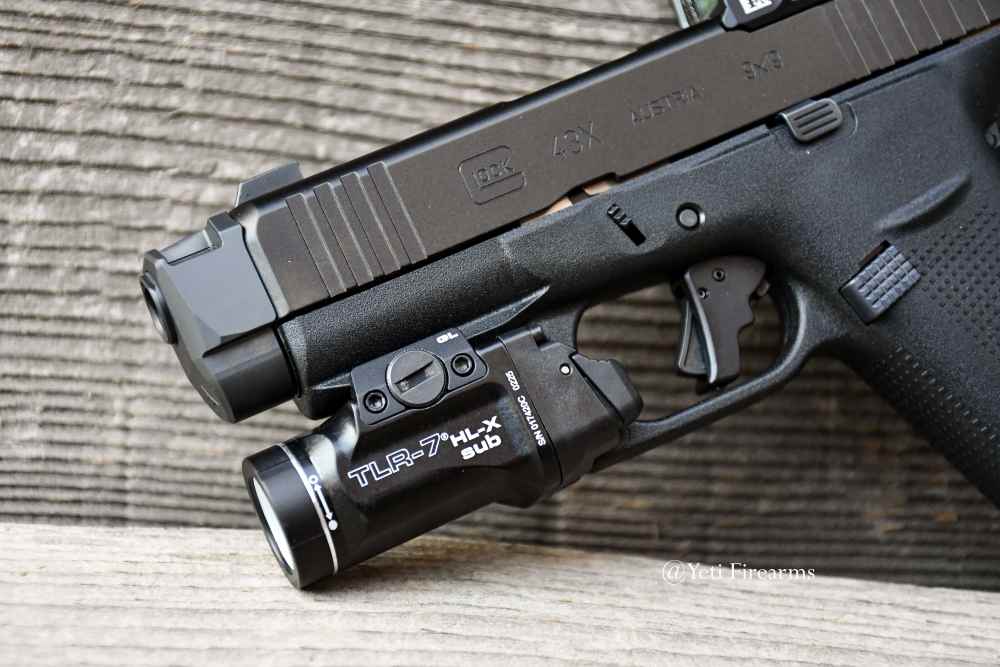 Glock 43x MOS A-CUT 9mm W/ Aimpoint COA Radian Ramjet Apex Trigger S15 Mags-img-11