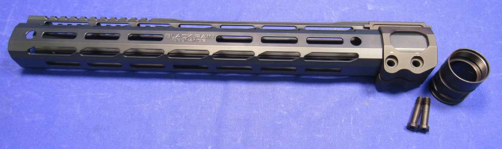 Black Rain Fallout-15 Forged AR15 Billet Receiver Set w/ 15" Clamp Rail-img-9