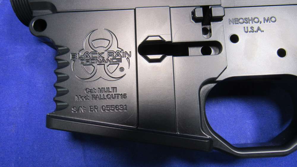 Black Rain Fallout-15 Forged AR15 Billet Receiver Set w/ 15" Clamp Rail-img-2