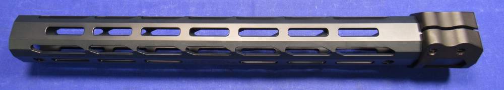 Black Rain Fallout-15 Forged AR15 Billet Receiver Set w/ 15" Clamp Rail-img-13