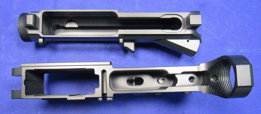Black Rain Fallout-15 Forged AR15 Billet Receiver Set w/ 15" Clamp Rail-img-5
