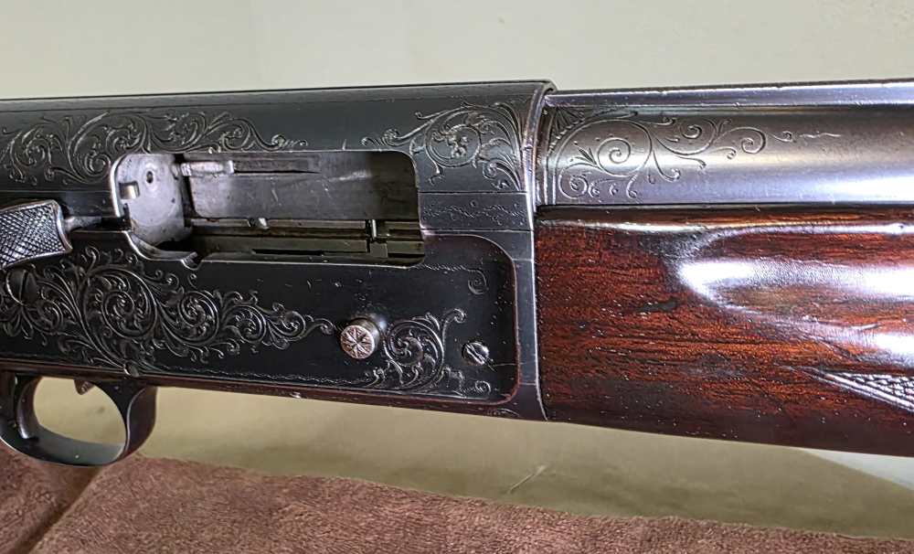 Rare! Remington Pre-Model 11 Grade 4 Engraved 12 Gauge Auto Loading Shotgun-img-52