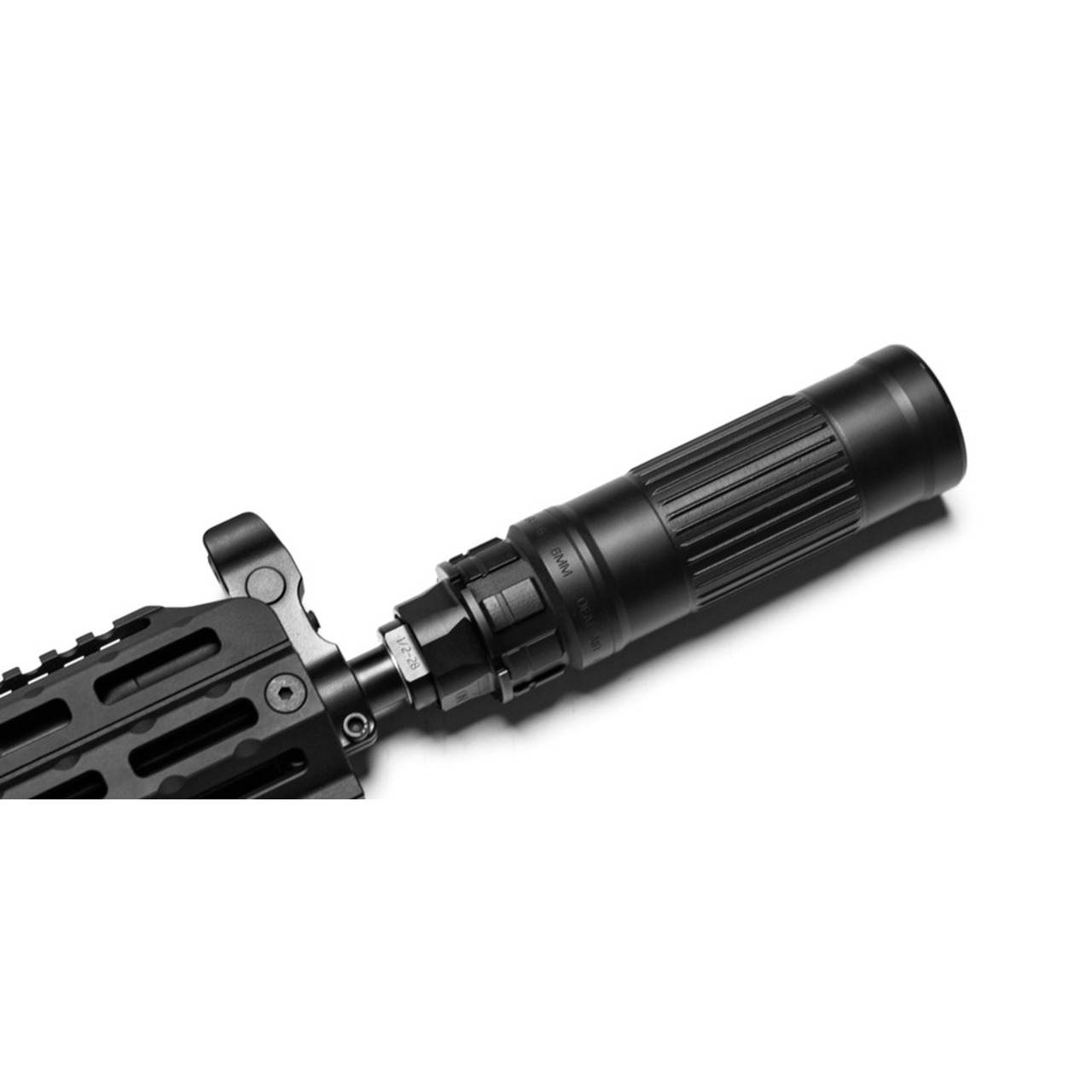 Dead Air Silencers Lazarus 6 5.56/6MM Silencer Black Xeno Mount LZ6XNBLK-img-2