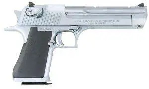Magnum Research Desert Eagle L5 .50AE 5" Barrel Semi-Auto Pistol - Black/Ch-img-1