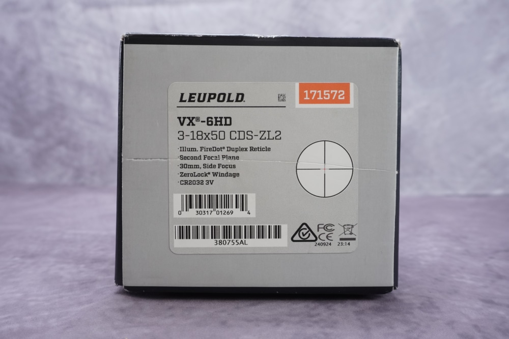 Leupold VX-6HD 3-18x50mm FireDot Duplex Scope w/ Box-img-24
