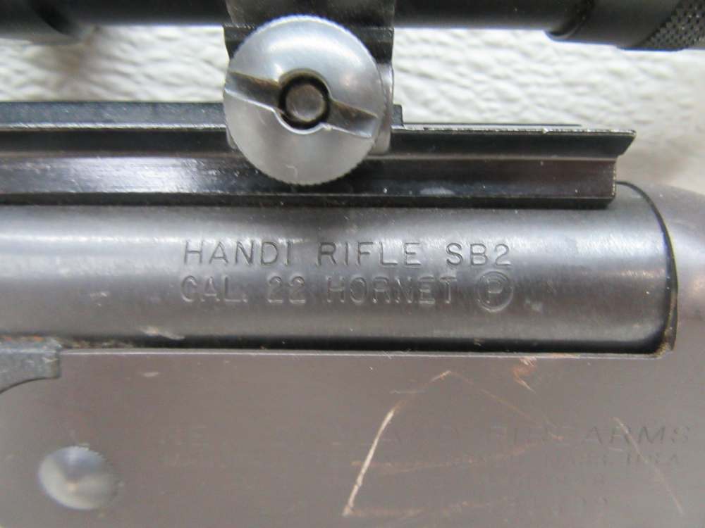 New England Firearms Handi Rifle! 22 Hornet! Rare! -img-17