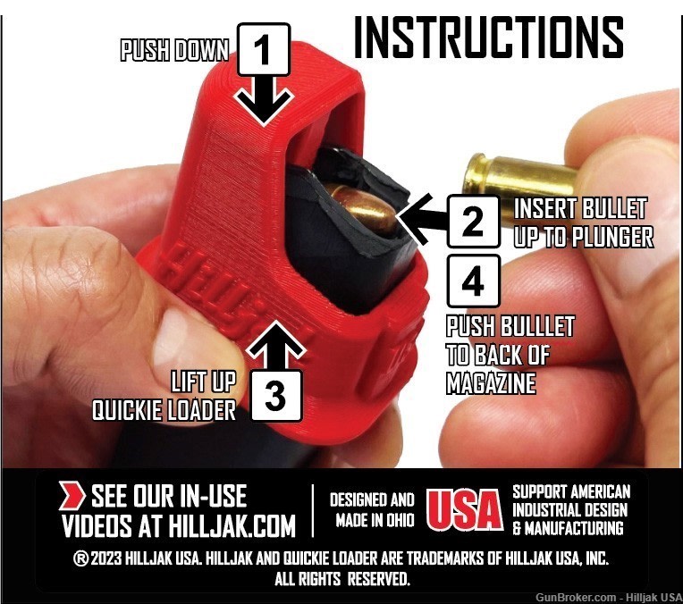 Taurus G2/G2C G3/G3C GX4 PT-111 TH9 9mm Speed Loader Quickie Loader-img-1