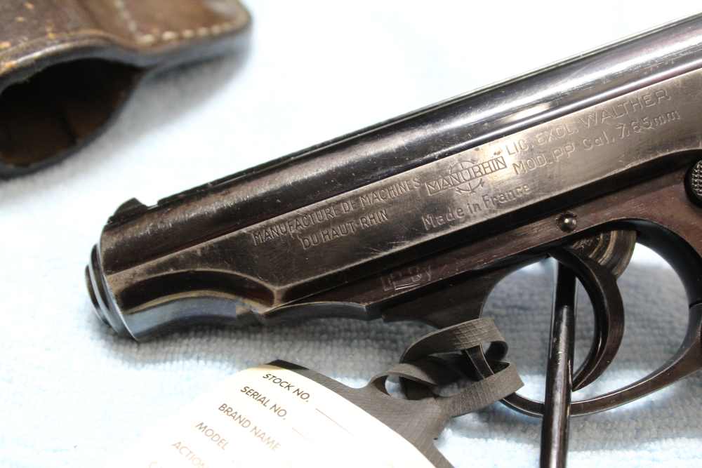 Walther PP in 7.65mm (.32 ACP), with leather holster-img-10