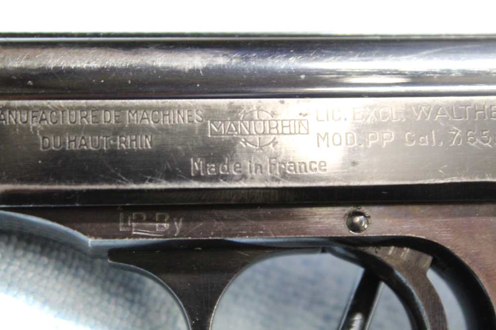 Walther PP in 7.65mm (.32 ACP), with leather holster-img-26
