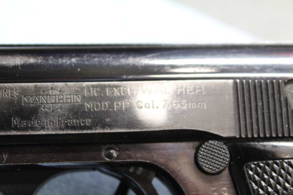 Walther PP in 7.65mm (.32 ACP), with leather holster-img-27