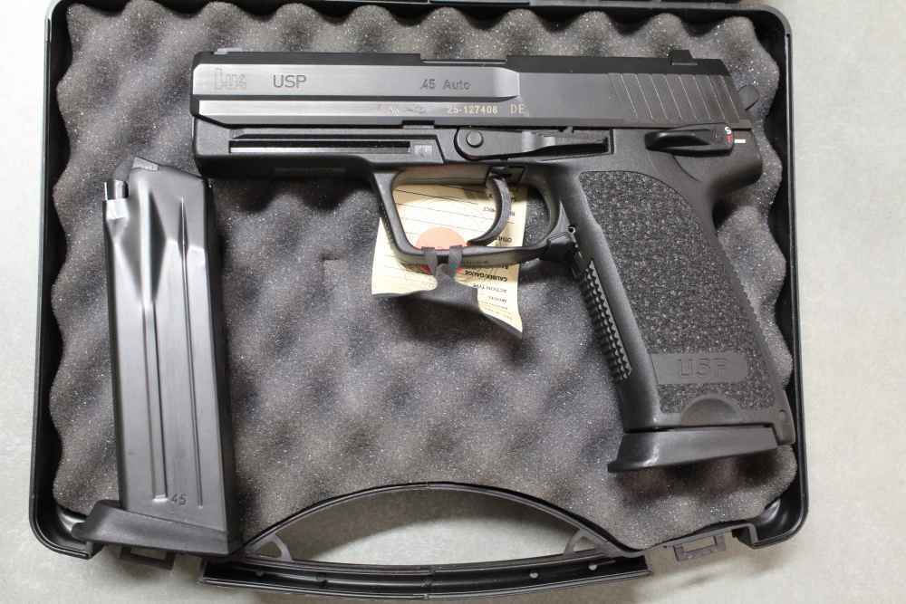 Heckler & Koch USP45 V1, .45ACP, nice condition-img-0