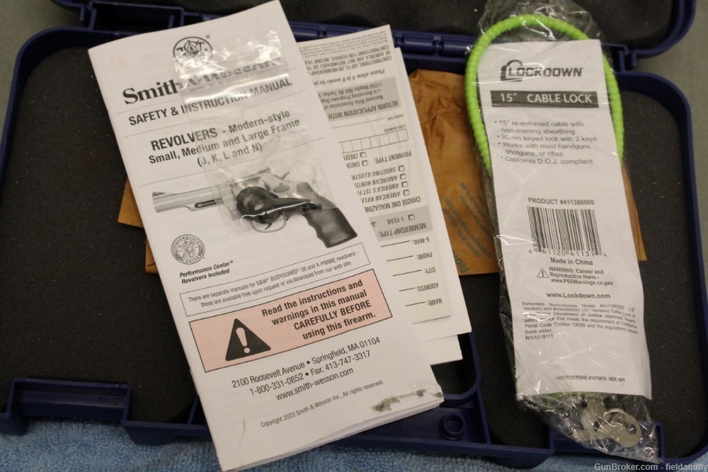 Smith & Wesson Model 48-7 revolver in .22 MRF CTG (.22 Magnum) 4-inch-img-22
