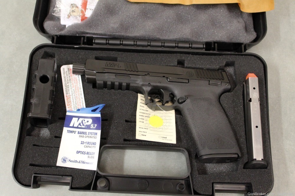 Smith & Wesson M&P 5.7 TS, optic ready, 5.7X28MM, NIB -img-0