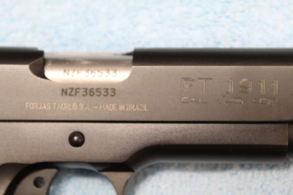 Taurus PT 1911 in .45 ACP, Excellent Condition, Factory Box, 2 magazines-img-18
