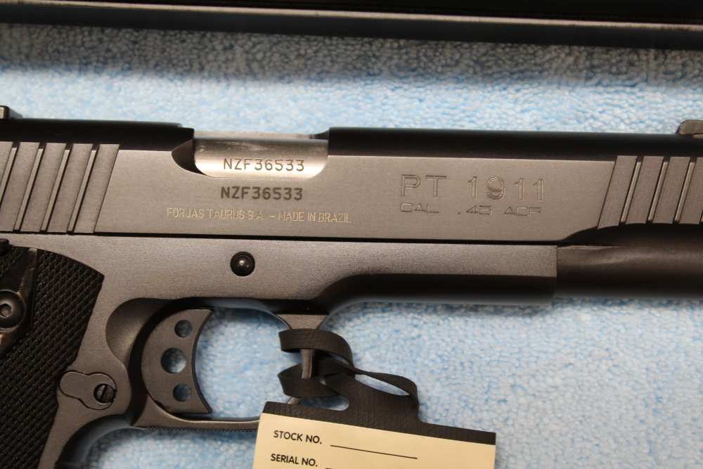 Taurus PT 1911 in .45 ACP, Excellent Condition, Factory Box, 2 magazines-img-9