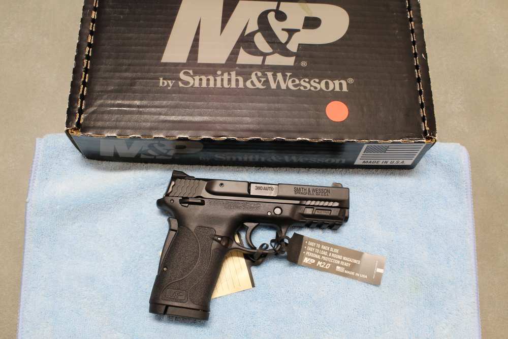 Smith & Wesson M&P380 Shield EZ M2.0 with Thumb Safety New Condition-img-0