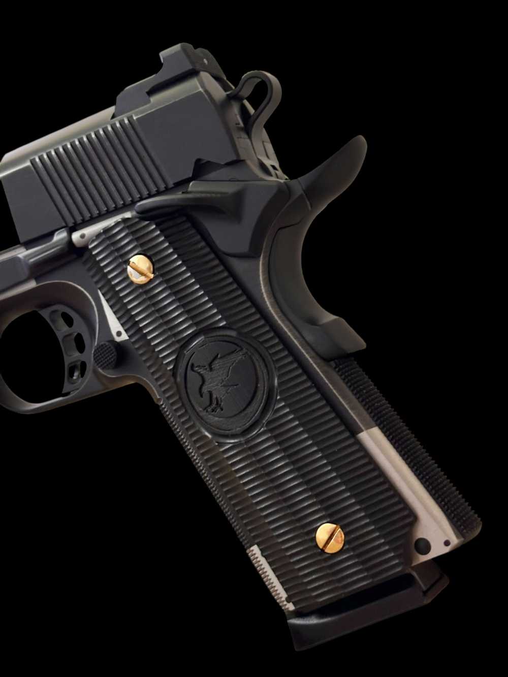 NIGHTHAWK CUSTOM GRP SHARK 1 OF A KIND .45 ACP EXCELLENT CONDITION-img-8