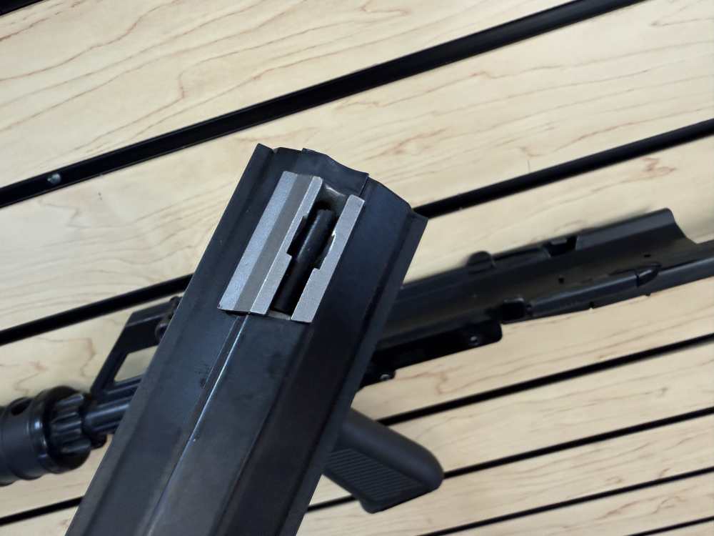 Calico M-100 M100 Carbine .22 LR 100 Round Helical Magazine Folding Stock -img-10