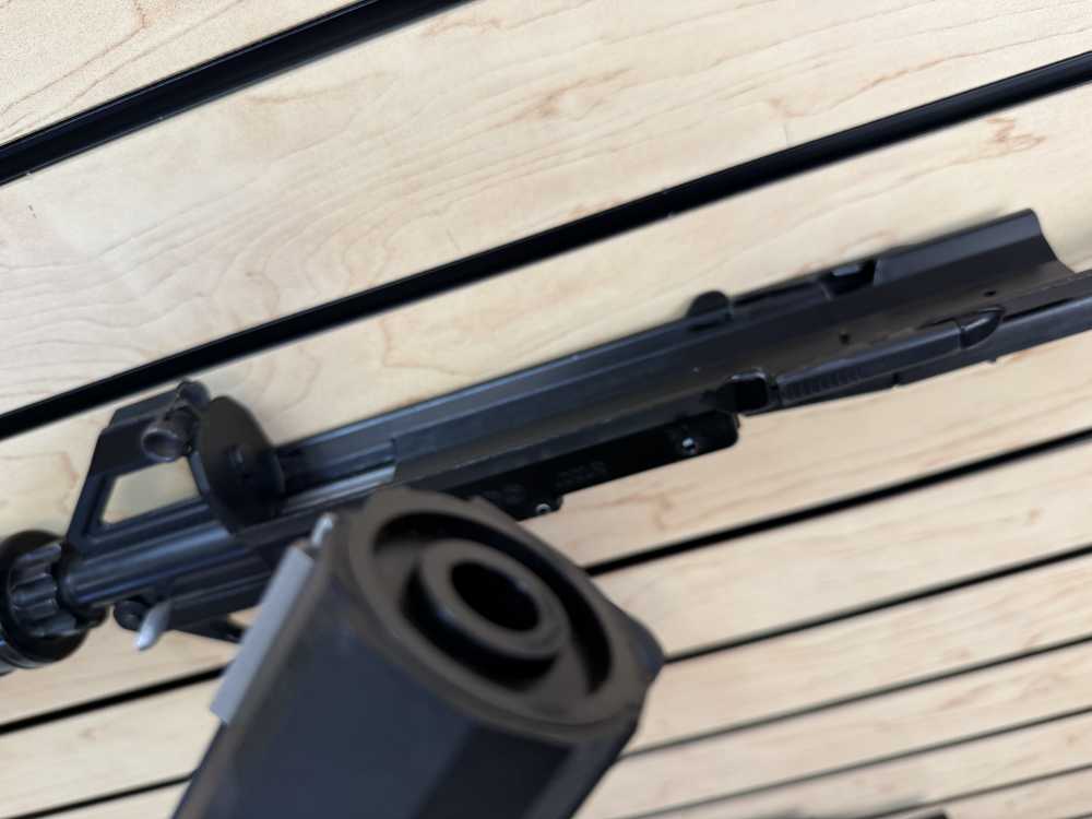 Calico M-100 M100 Carbine .22 LR 100 Round Helical Magazine Folding Stock -img-15