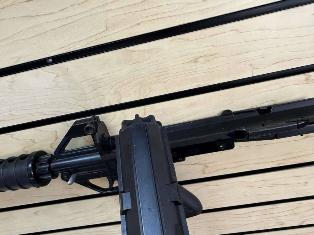 Calico M-100 M100 Carbine .22 LR 100 Round Helical Magazine Folding Stock -img-14