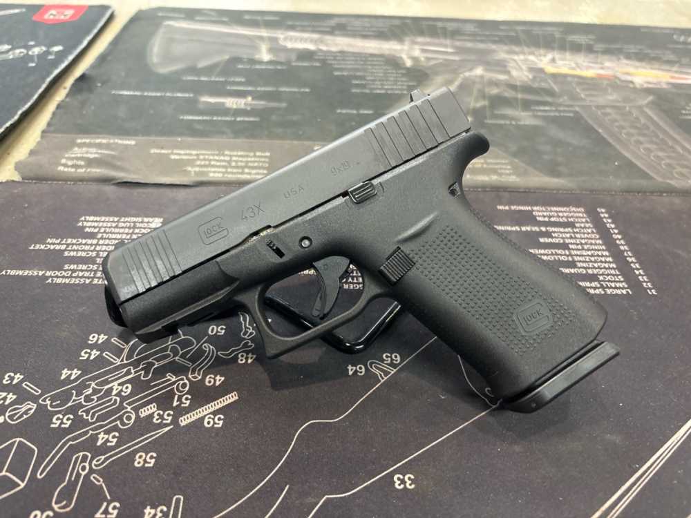 Glock 43X - 9x19 - EXLT! - W/Box - W/Mag - PENNY! .01! NR! -img-1