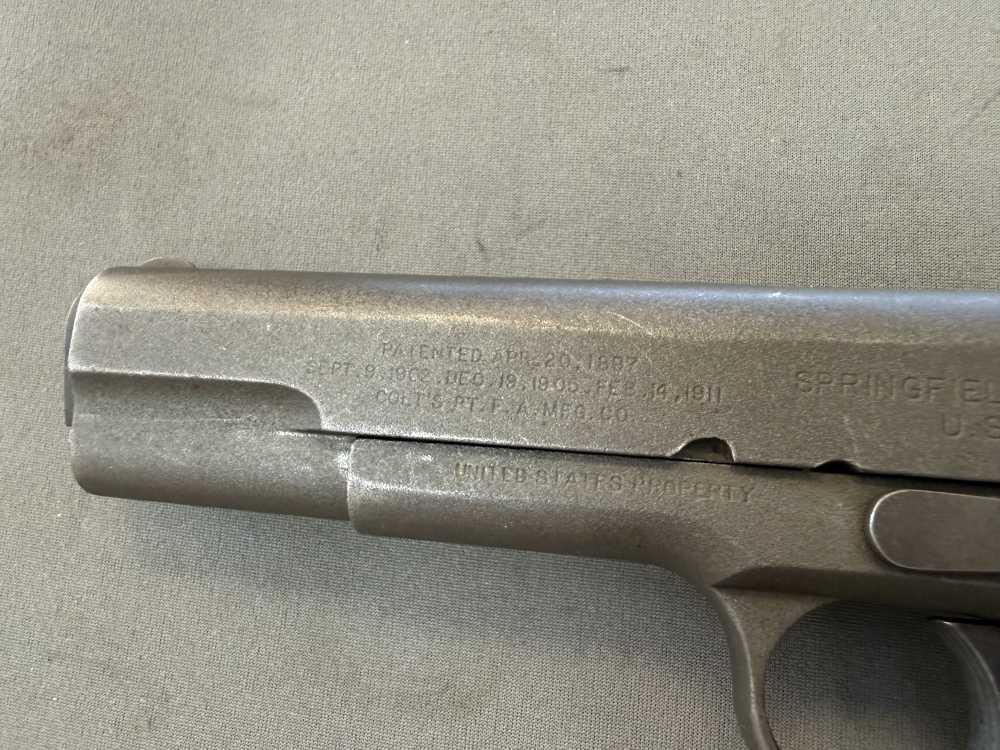 1914 Springfield Armory M1911 WW1 WW2 Refurb-img-4