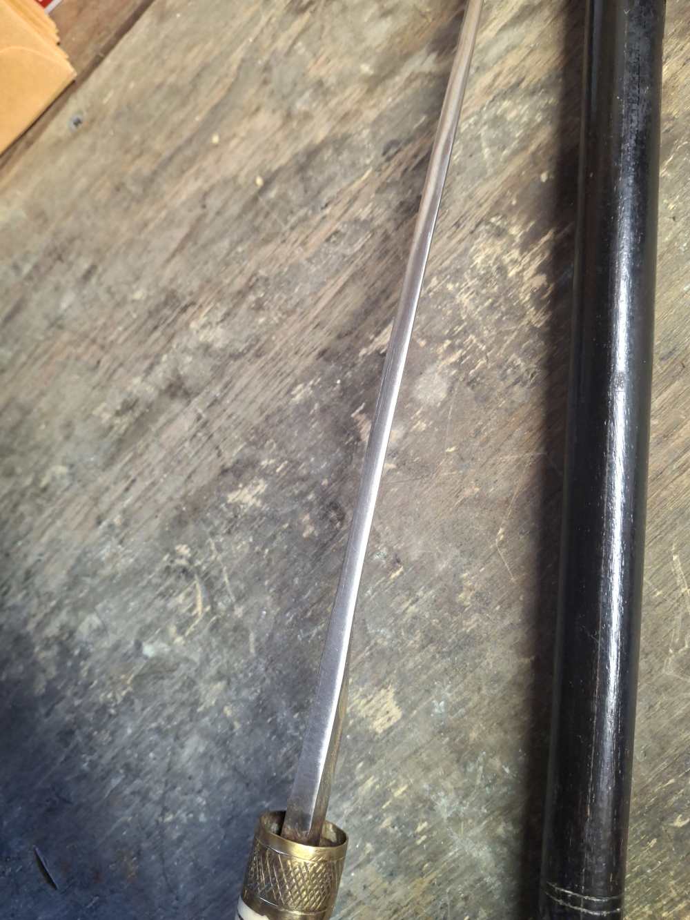 Sword Cane with Lion Head Victorian Indian Colonial Style-img-7