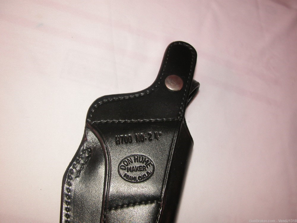 Don Hume Maker H700 No.2-4" Black Holster -img-2
