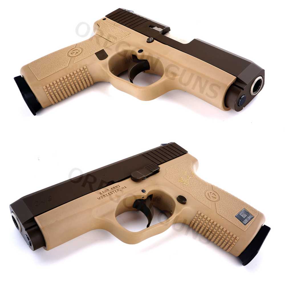 KAHR ARMS CW9 DARK EARTH SEMIAUTO SLIM 9MM EXCELLENT CONDITION W/ HOLSTER-img-3