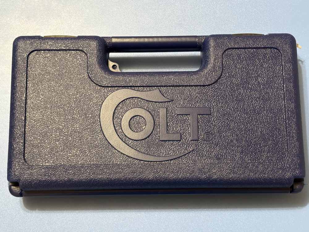 Colt Python 3" .357Mag 6-Shot Stainless Steel Premier Grade Stag Grips NIB-img-24