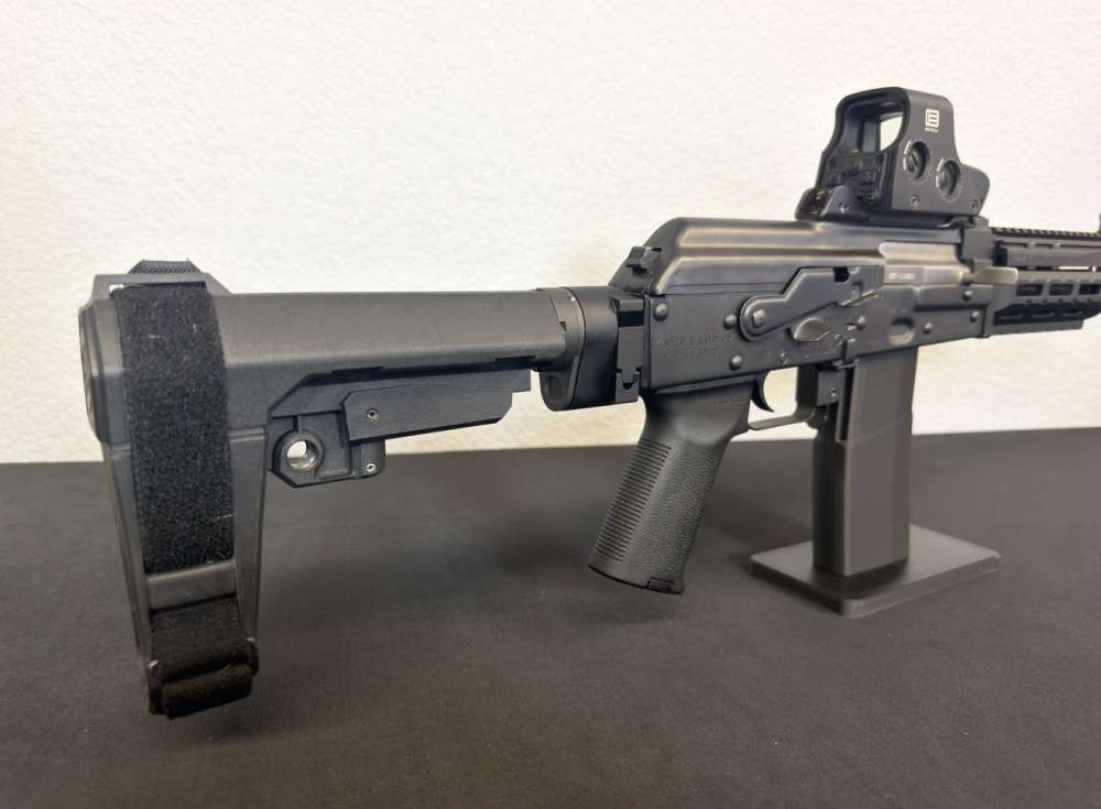 LIKE NEW! Zastava ZPAP85 AK47 PSTL 556 w/ SBA 3 Brace & Eotech -img-11