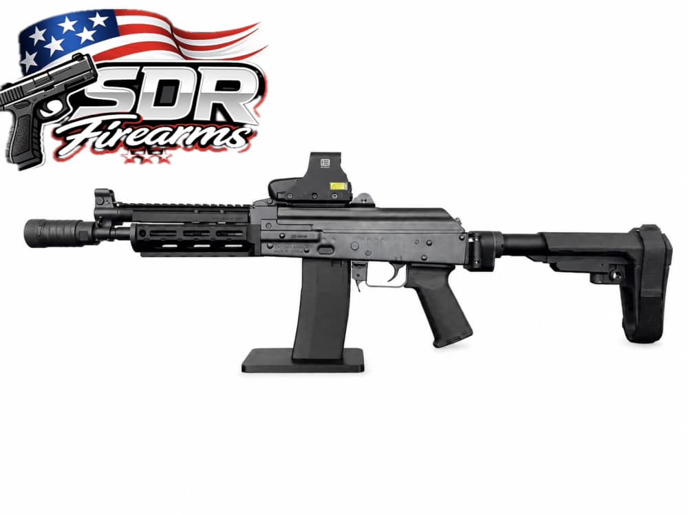 LIKE NEW! Zastava ZPAP85 AK47 PSTL 556 w/ SBA 3 Brace & Eotech -img-1