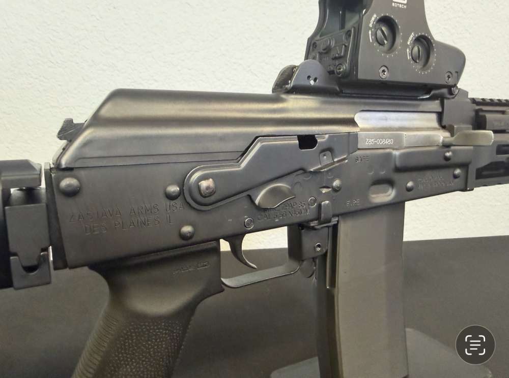 LIKE NEW! Zastava ZPAP85 AK47 PSTL 556 w/ SBA 3 Brace & Eotech -img-10