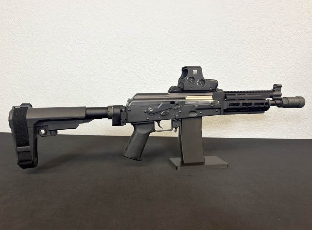 LIKE NEW! Zastava ZPAP85 AK47 PSTL 556 w/ SBA 3 Brace & Eotech -img-8