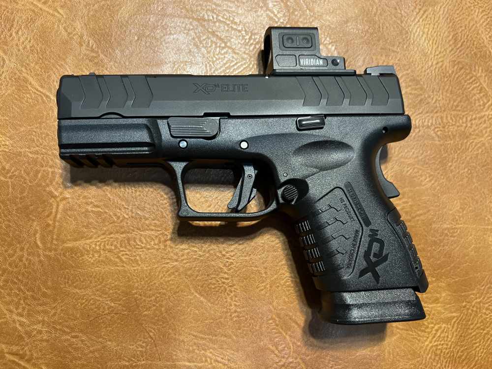 10mm Springfield XD-M Elite OSP Compact w/ Enclosed Green Dot and Ext Mag-img-2
