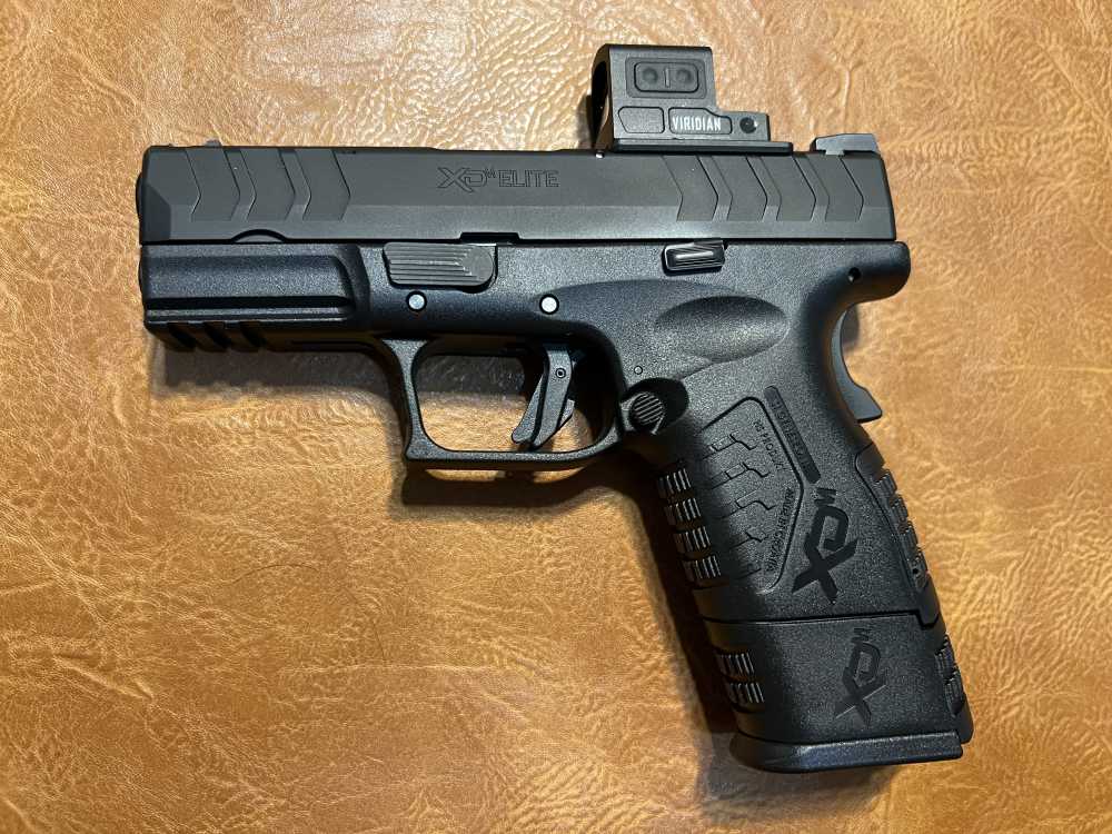 10mm Springfield XD-M Elite OSP Compact w/ Enclosed Green Dot and Ext Mag-img-8
