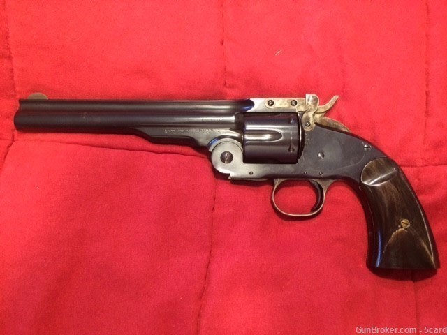 Two Pair of Genuine Buffalo Hoirn Grips for the Uberti Schofield-img-2