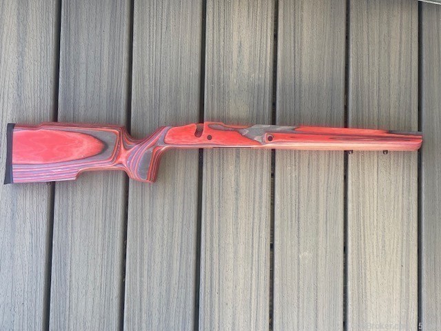 Custom Remington 700 Provarmint SA Laminated stock Factory Barrel Channel-img-1