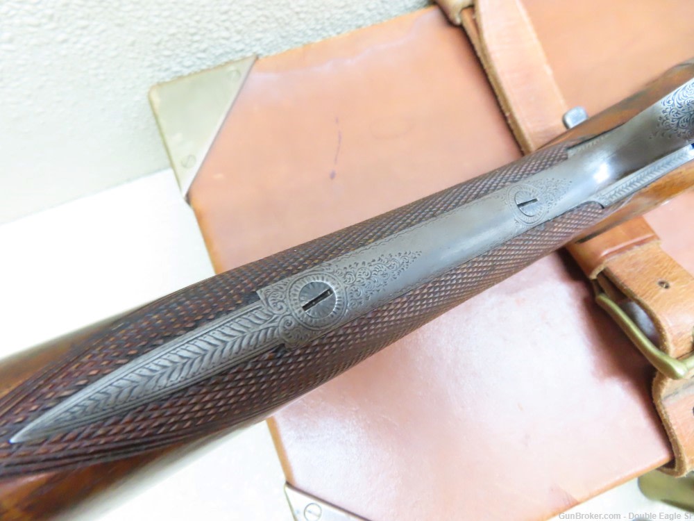 Gibbs & Pitt 55   Under Lever 12ga Shotgun 1855 W/ Case & Acc.   RARE -img-104