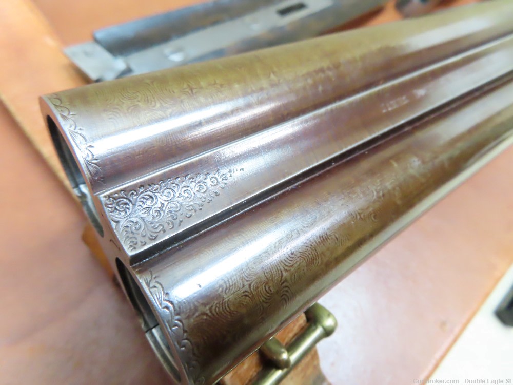 Gibbs & Pitt 55   Under Lever 12ga Shotgun 1855 W/ Case & Acc.   RARE -img-32