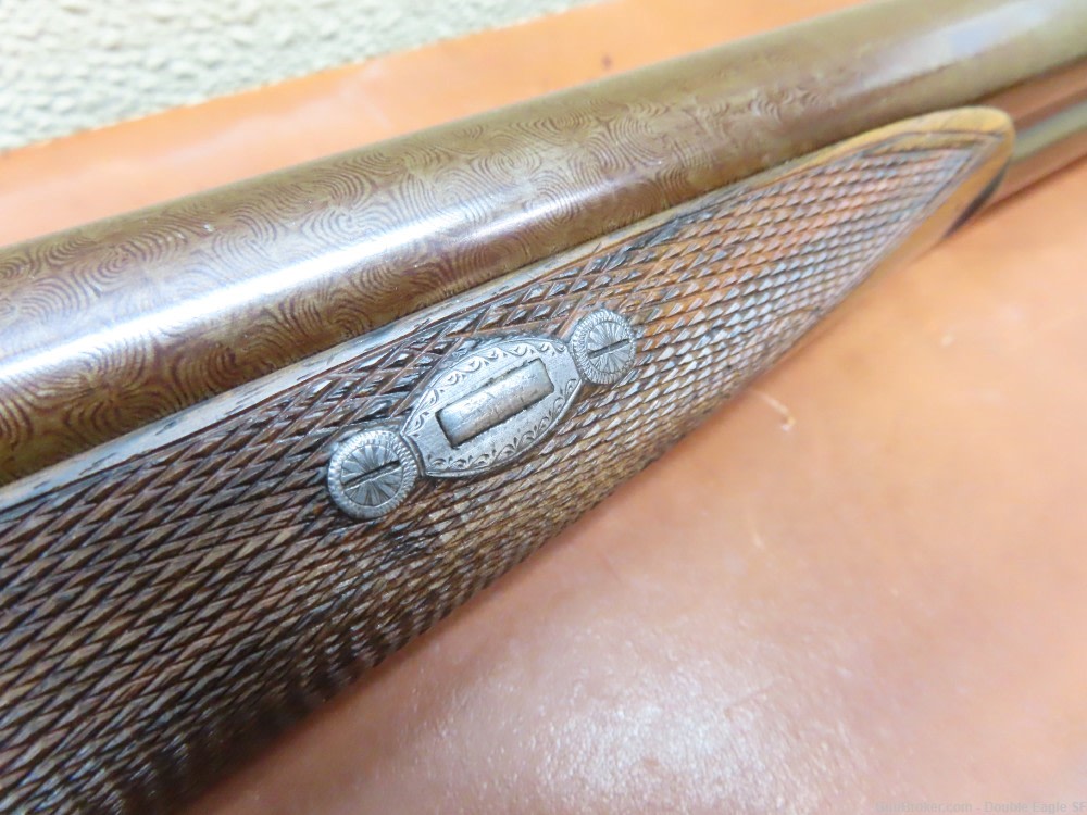 Gibbs & Pitt 55   Under Lever 12ga Shotgun 1855 W/ Case & Acc.   RARE -img-93