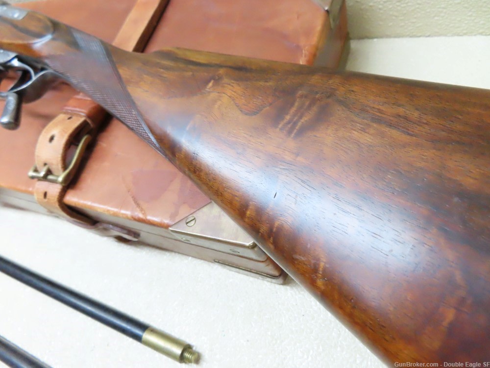 Gibbs & Pitt 55   Under Lever 12ga Shotgun 1855 W/ Case & Acc.   RARE -img-42