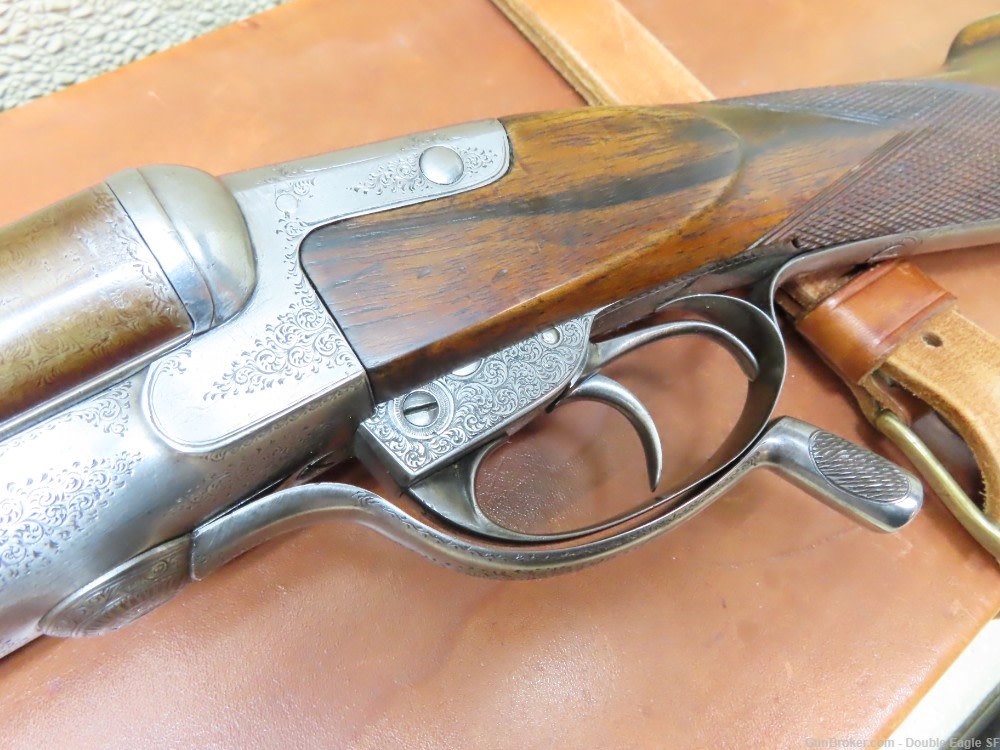 Gibbs & Pitt 55   Under Lever 12ga Shotgun 1855 W/ Case & Acc.   RARE -img-61