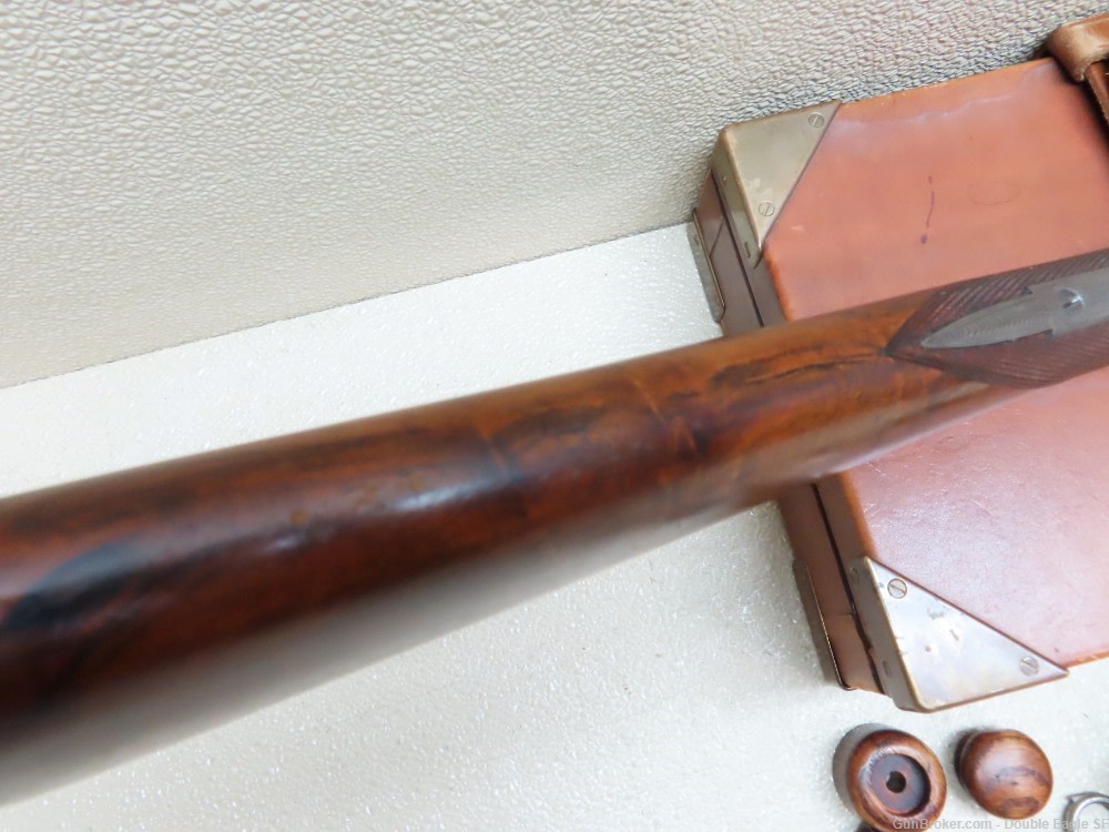 Gibbs & Pitt 55   Under Lever 12ga Shotgun 1855 W/ Case & Acc.   RARE -img-102